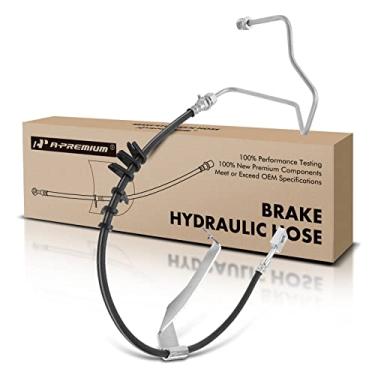 Imagem de A-Premium Mangueira hidráulica de freio dianteiro compatível com modelos selecionados Chevy, GMC e Isuzu - C6500 Kodiak/C6500 Topkick 2006-2009, C7500 Kodiak/C7500 Topkick 2003-2009, HTR/HVR 2005-2008