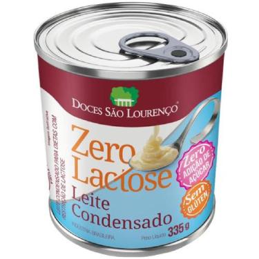Imagem de Leite Condensado Zero Lactose Zero Açúcar Sl 335G - São Lourenço