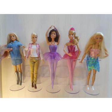 Imagem de Suporte expositor organizador bonecas barbie e similares - LS Artesana