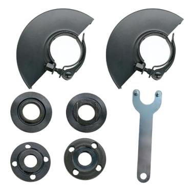Imagem de 126686-3 4-1/5.1 cm 115mm 12.7 cm 12.7 cm 125mm protetor de segurança chave de flange chave de bloqueio de metal substituir para DEWALT BOSCH MAKITA XAG04T XAG04Z XAG09Z XAG11Z RYOBI METABO