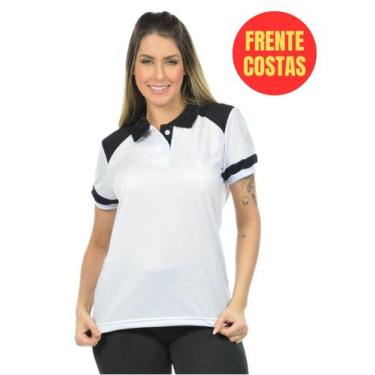 Imagem de Kit 10 Polos Profissões fem Com Sua Marca Estampada Na Frente e Costas