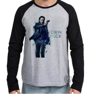 Imagem de Camiseta Manga Longa John Wick - Empório Dutra, P  adulto