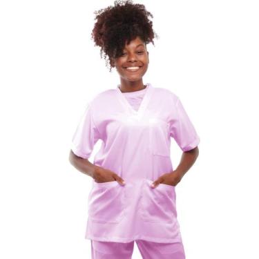 Imagem de Conjunto Hospitalar Scrub Pijama , Não Amassa, Seca Rápido ! - CARMONI