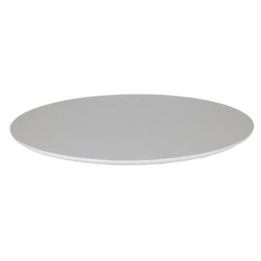 Imagem de Tampo Para Mesa 70cm Quadrado Madeira Mdf Placa Jantar - Jthome, Branc