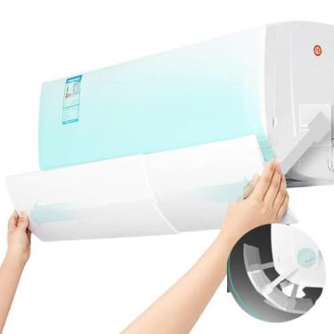 Imagem de Defletor De Ar Condicionado SPLIT Ajustavel 7 a 30mil Btus 180º 103x19