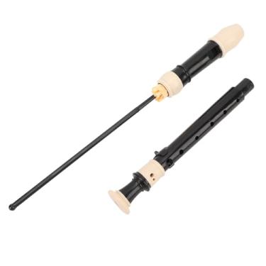 Imagem de Clarinete de 8 Buracos, Habilidade Requintada, Jogabilidade Confortável, Armazenamento Conveniente para Iniciantes, Crianças e Adultos (BLACK)