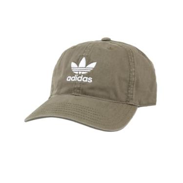 Imagem de ADIDAS Boné original com alças relaxadas verde-oliva, Oliva, Tamanho �nica