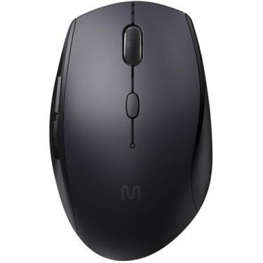 Imagem de Mouse Optico sem Fio 2400DPI 2.4GHZ ALC.10M Preto - Multi