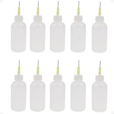 Imagem de Kit Dispenser Para Fluxo Liquido Frasco 50ml Ponta Cega Limpeza de Cel