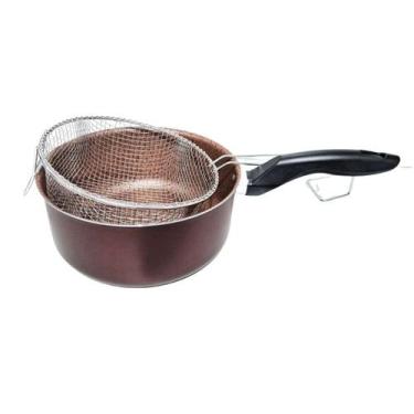 Imagem de Panela Fritadeira Antiaderente Dolce 20 cm - 2,60 Lts - MARCOLAR