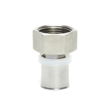 Imagem de Conector Conexão Luva Prensar Tubo Pex Fêmea 20x3/4 Oferta - ViaSol En