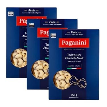 Imagem de Kit 3X: Massa Tortellini Presunto Curado Paganini 250g