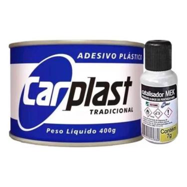 Imagem de Adesivo Plástico Preto 400 Gr Carplast Maxi Rubber