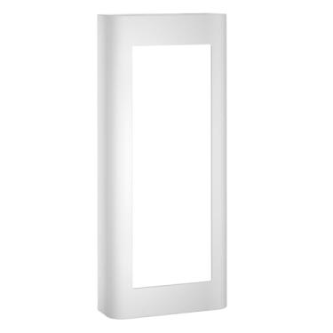 Imagem de Placa frontal de campainha compatível com Ring Wired Doorbell Pro (Video Doorbell Pro 2) Placa frontal - (branca)