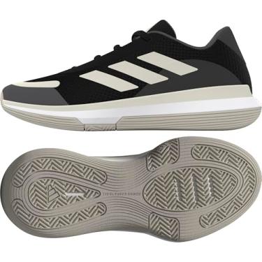 Imagem de adidas Tênis unissex adulto Basketball Legends, Preto/cinza órbita/cinza Strata, 38 BR