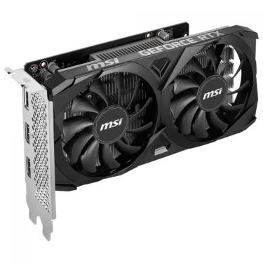Imagem de Placa de vídeo MSI GeForce RTX 3050 Ventus 2X, 6GB GDDR6, 96 bits, 912-V812-060