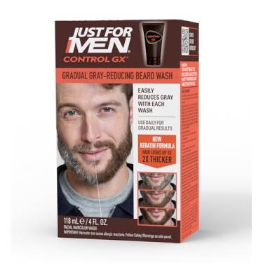 Imagem de Shampoo para barba Just For Men Control GX - redutor de grisalhos