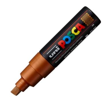 Imagem de PC-8K Caneta POSCA 8-17mm, Uni-Ball, Bronze, Caixa com 6 unidades