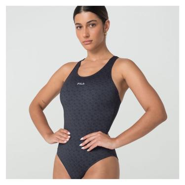 Imagem de Maiô Australia Fila (Preto Estampado)