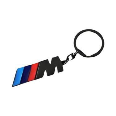 Imagem de Chaveiro De Metal Com Emblema BMW M Para M3 M5 E46 E90 E60 F30 F10 E39