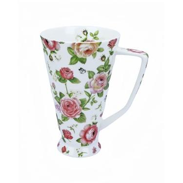 Imagem de Glen Mila Caneca de café fofa de 482 g para mulheres Bone China caneca de café canecas fofas canecas de Natal presentes de aniversário para mães amigas