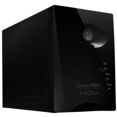 Imagem de Estabilizador MCM Save Pro 1000VA Bivolt/115V 4 Tomadas