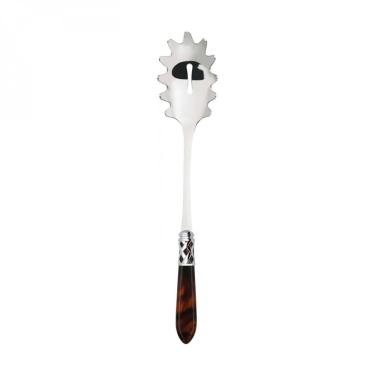 Imagem de Colher Macarrão Anel Banhado A Prata Tabaco Aladim Bugatti