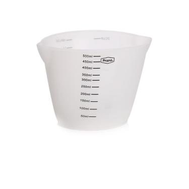 Imagem de Copo Jarra De Medidas Silicone Flexível 500ml Cozinha Prana