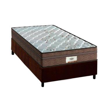 Imagem de Cama Box Solteiro: Colchão Molas Probel Ensacadas Prodormir Pallace + Base Brown(88X188)