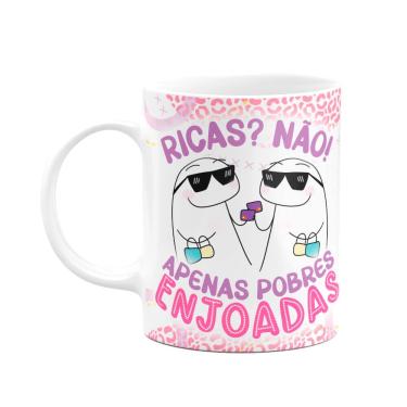 Imagem de Caneca Flork Amigas - Ricas? Não! Apenas pobres enjoadas
