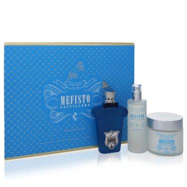Imagem de Perf.masculino Xerjoff Mefisto Gentiluomo - Kit Presente 100 Ml Eau Parfum 100 Ml Desodorante+200 Ml Creme Pós-barba