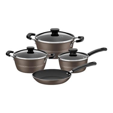 Imagem de Jogo De Panelas Tramontina Sicília 20499616 Avelã Marrom