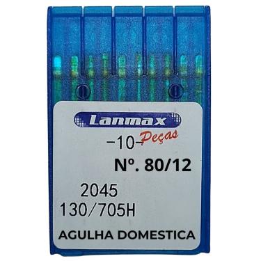 Imagem de Agulha 2045 Para Máquina De Costura Doméstica Portatil E Mini Maquina - 10un 12