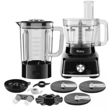 Imagem de Multiprocessador De Alimentos Philco Pmp1600p 9 Em 1 Preto 220v