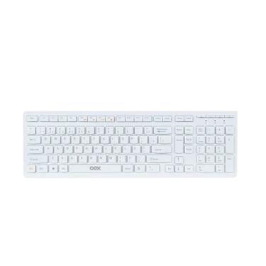 Imagem de Teclado Usb Multimidia Flat Abnt2 Tc300 Branco Oex