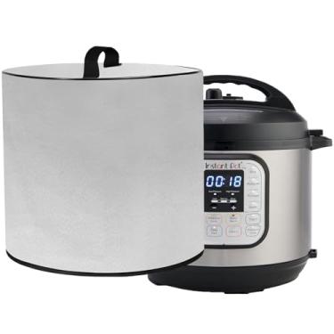Imagem de CouldyCasi Tampa Contra Poeira Com Panela Instantânea De 6 Quartos, Pressão Resistente À Prova D'Água Para Pot Duo Fogão Elétrico 7 Em 1/Instantpot Pro 6Qt Slowcooker/Instantpot Plus Slowcooker