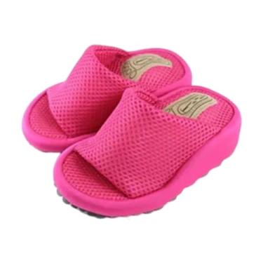 Imagem de Deevoka Chinelos de, maca de panturrilha casual, moda antiderrapante, sandália de cunha, massagem nos pés para mulheres, exercícios internos, Rosa