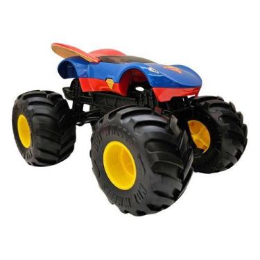 Imagem de Hot Wheels Monster Trucks Superwoman Superman 1/24 Grande - Mattel