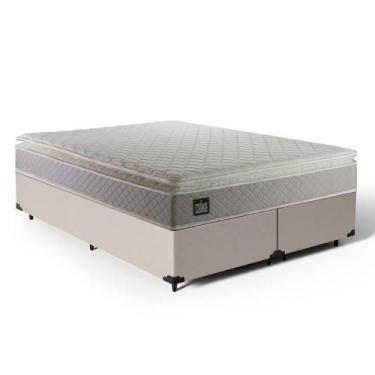 Imagem de Cama Box com Colchão de Espuma D45 Pillow Top Strong Queen 158cm - Luc