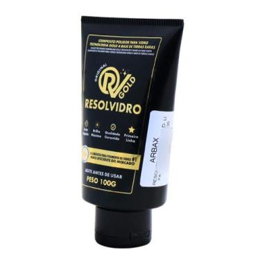 Imagem de Composto p/ polimento de vidro gold 100g líquido resolvidro ação rápid