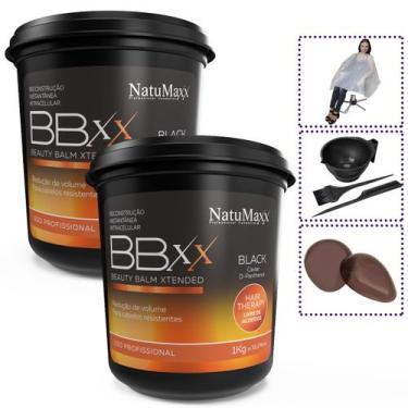 Imagem de 2 Btx Capilar BBXX Beauty Balm Xtended Black NatuMaxx Brinde