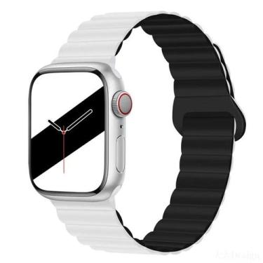 Imagem de Pulseira Magnética de silicone Compativel com IP.Watch Serie 3  38 40 