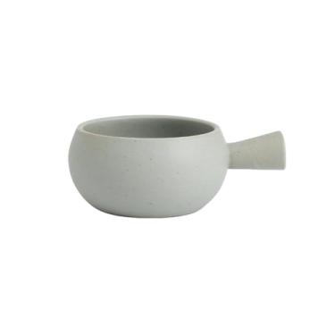 Imagem de Pote de leite de porcelana grossa estilo japonês com alça, aveia doméstica, arroz e saladeira - Danqing