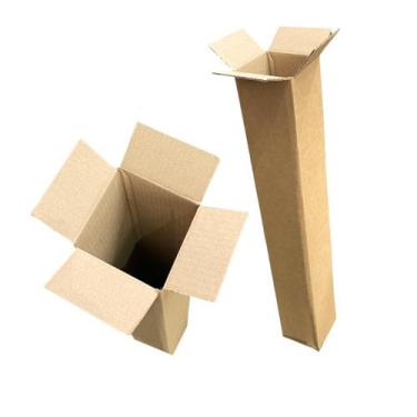 Imagem de 10 Caixas Tubo 10x10x68cm Papelão Para Correio E Ecommerce Envio Carta