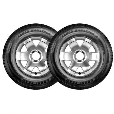 Imagem de Pneu Cargo Marathon 2 205/75r16c Aro 16 113/111 Q E 2 Unidades Goodyear