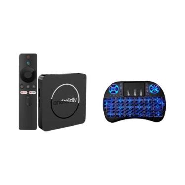 Imagem de TV Box Android 14 8K Q10 Dual Wifi 2.4G 5G 64G 128G Allwinner H313 Med