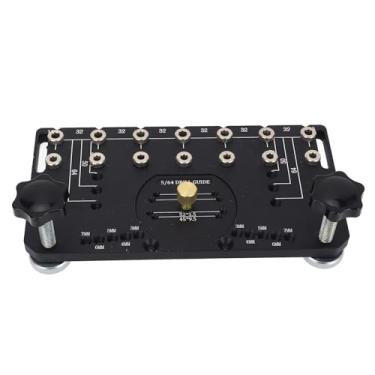 Imagem de Irfora Jig de Perfuração de Dobradiça de Porta de Alumínio de 35 Mm Com Rolamento Duplo, Gabarito de Hardware do Gabinete para Trabalhar Madeira, para Dobradiças de Sobreposição de 1/2
