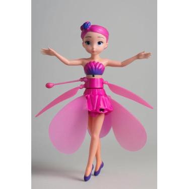 Imagem de Boneca Que Voa Fadinha Voadora Fada Droner Brinquedo Tik Tok - TOY KIN