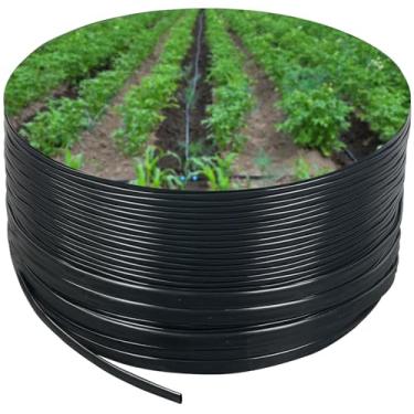 Imagem de Fita de gotejamento de 5/20.3 cm, rolo de espaçamento de 30,5 cm, mangueira de tubulação de irrigação de jardim de 16 mm, irrigação com fita de gotejamento ajustável, sistema automático de irrigação