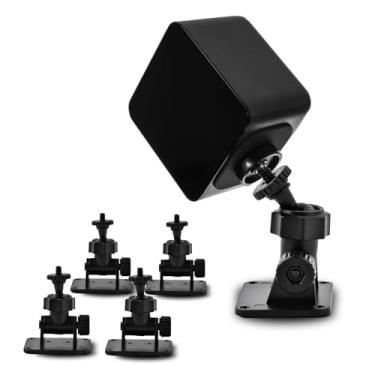 Imagem de 4 Pack Wall Mount Bracket for HTC Vive/Valve Index/Vive PRO Base Station, Universal Metal Wall Mount 1/4 Screw Mini Bracket for VR Rift Sensor